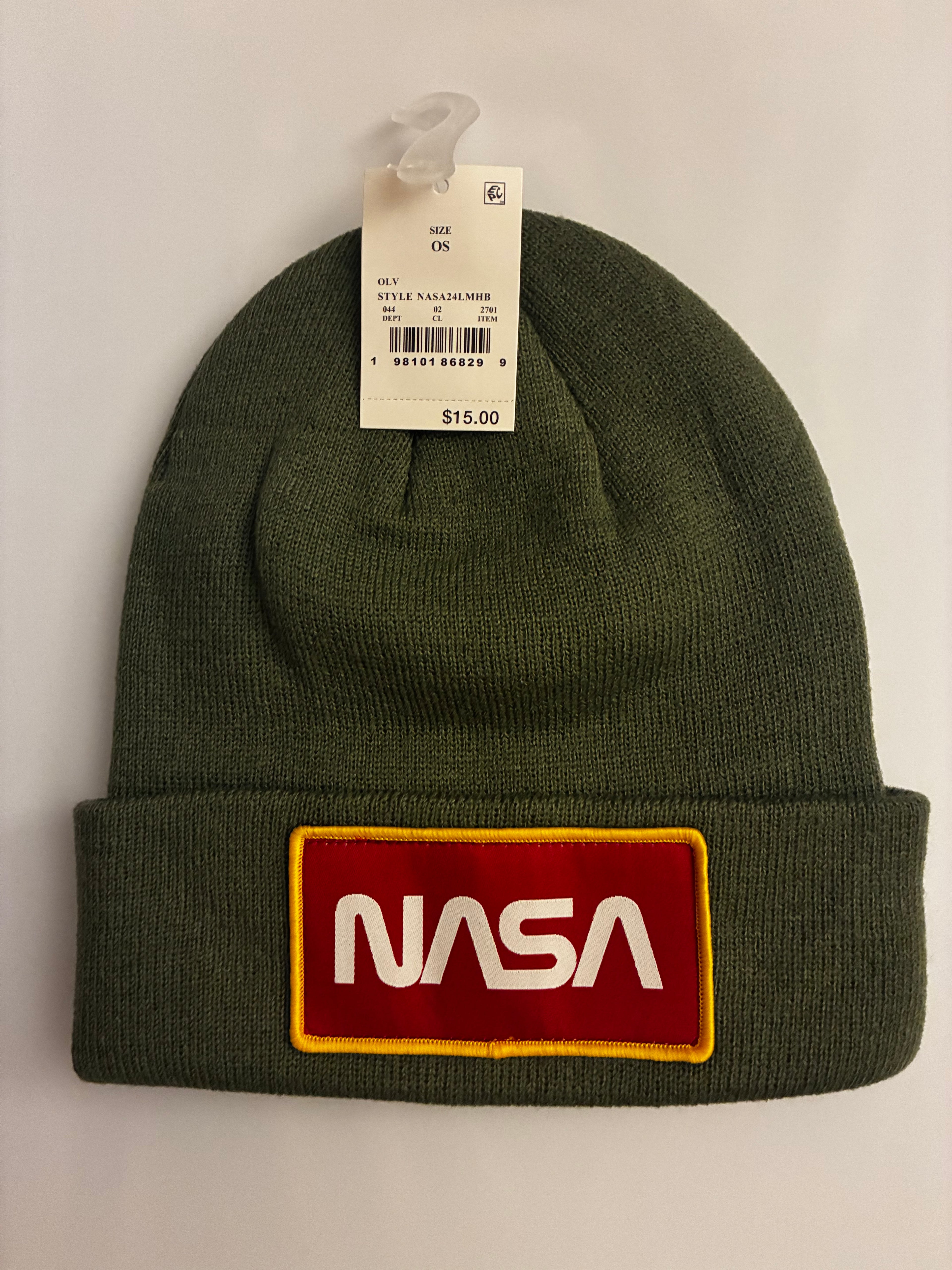 Men's NASA Patch Beanie