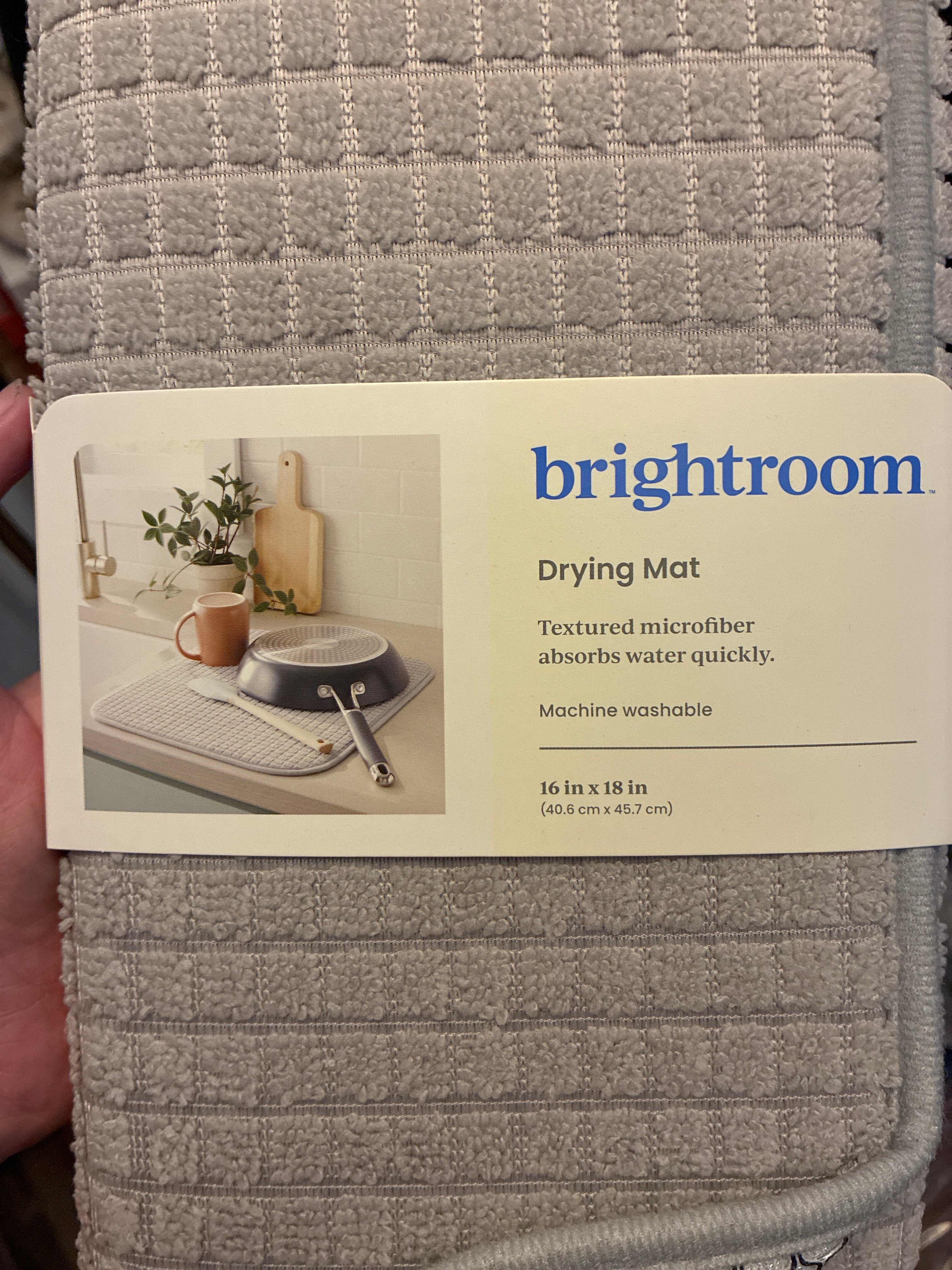 Bright room drying mat