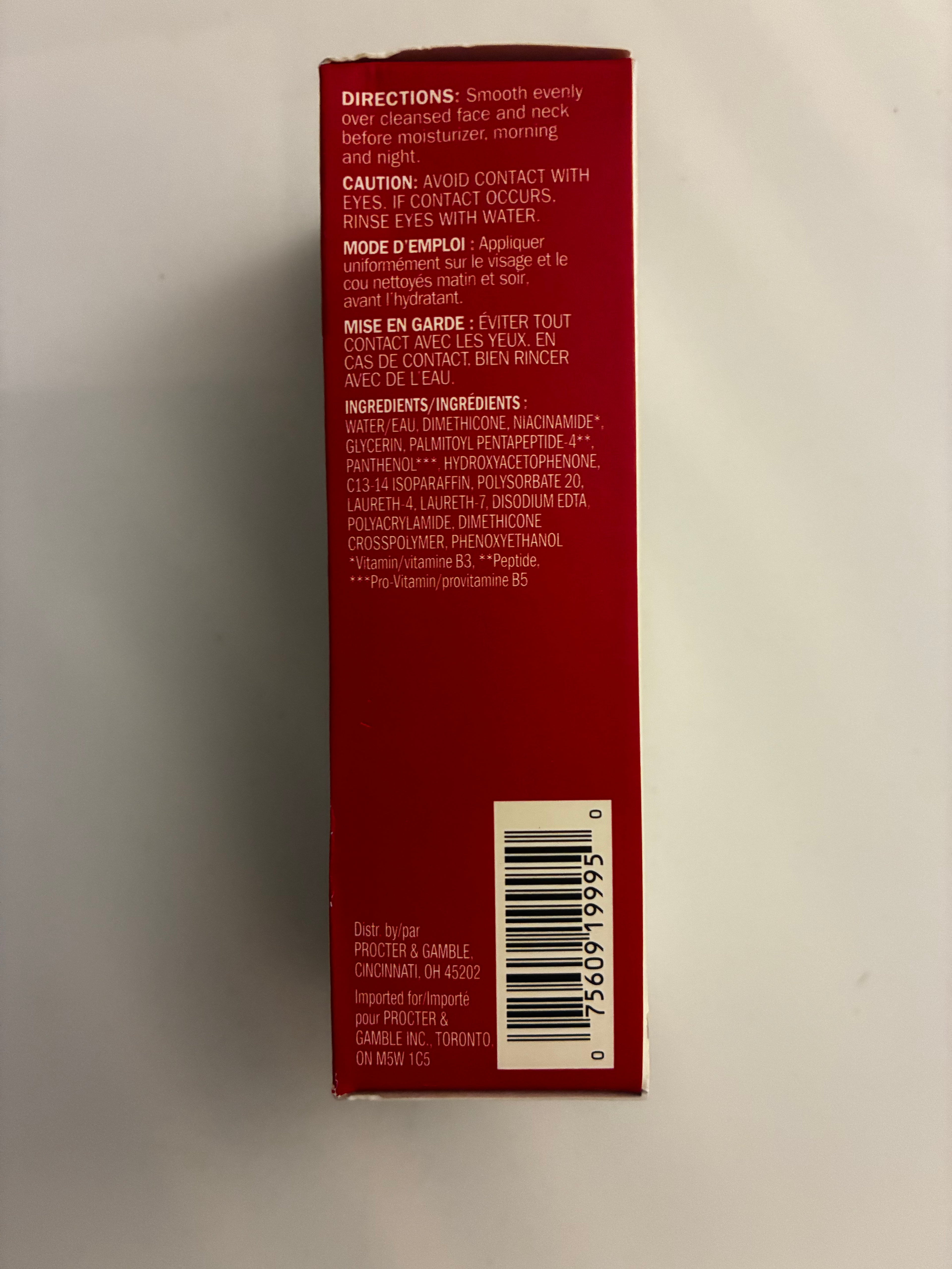Olay Regenerist Collagen Peptide 24 Serum, Fragrance-Free 40 mL
