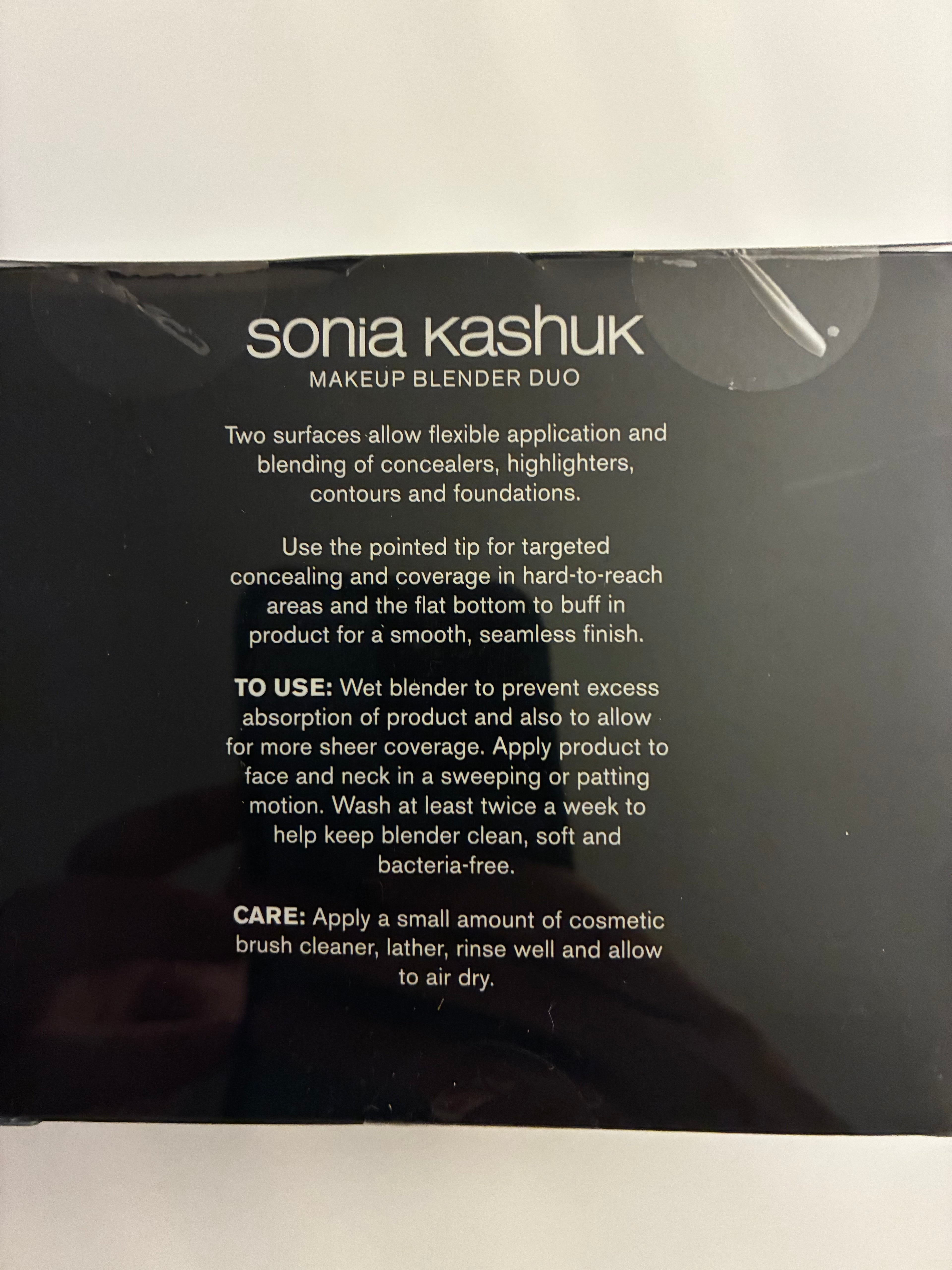 Sonia Kashuk Latex-Free Makeup Blender Sponge - Marble - 2pk