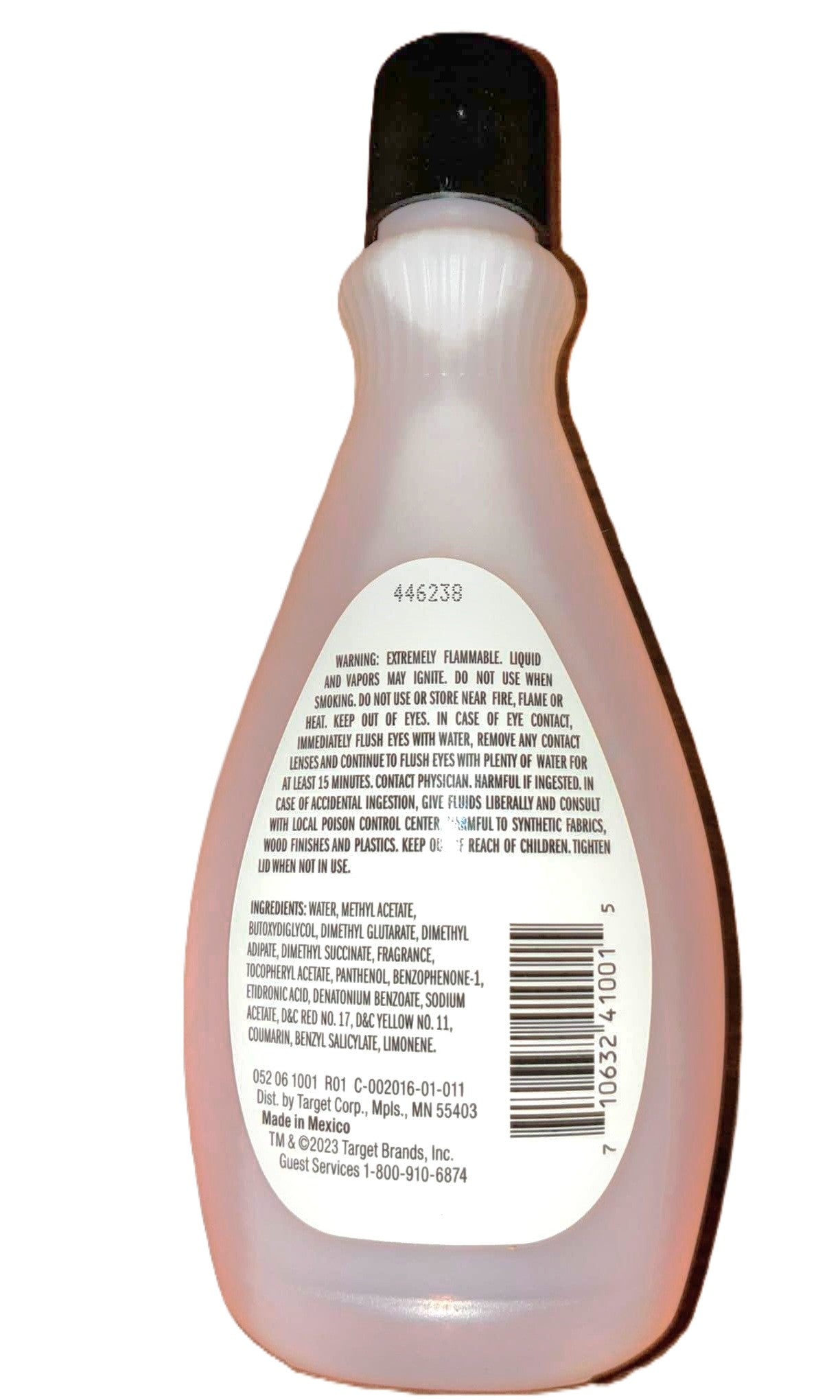 Nail Polish Remover Solution - 6 fl oz