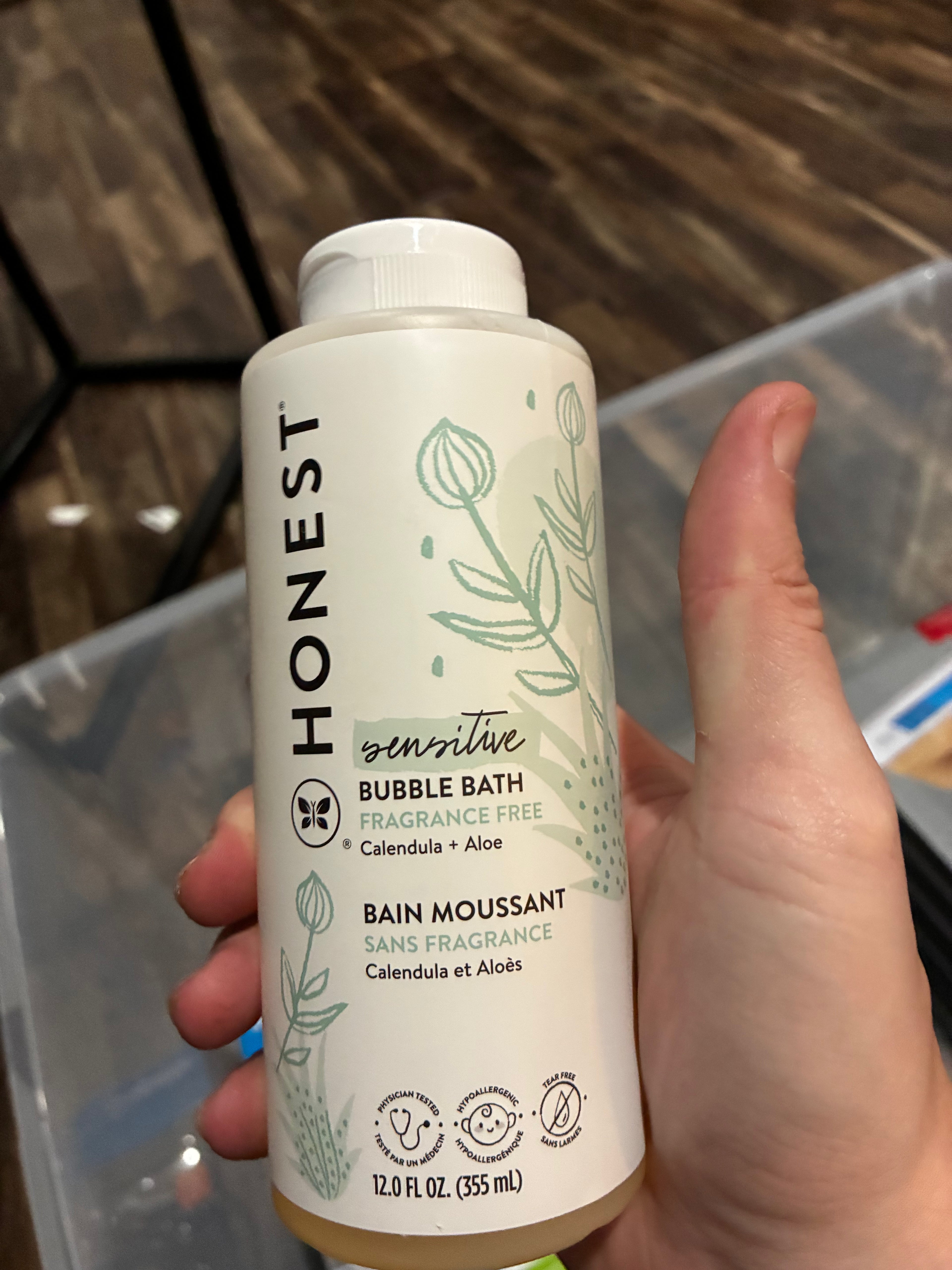 Honest bubble bath