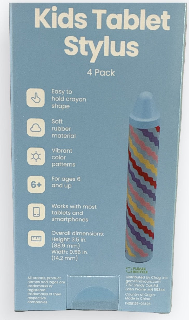 GEMS 4pk Kids Stylus