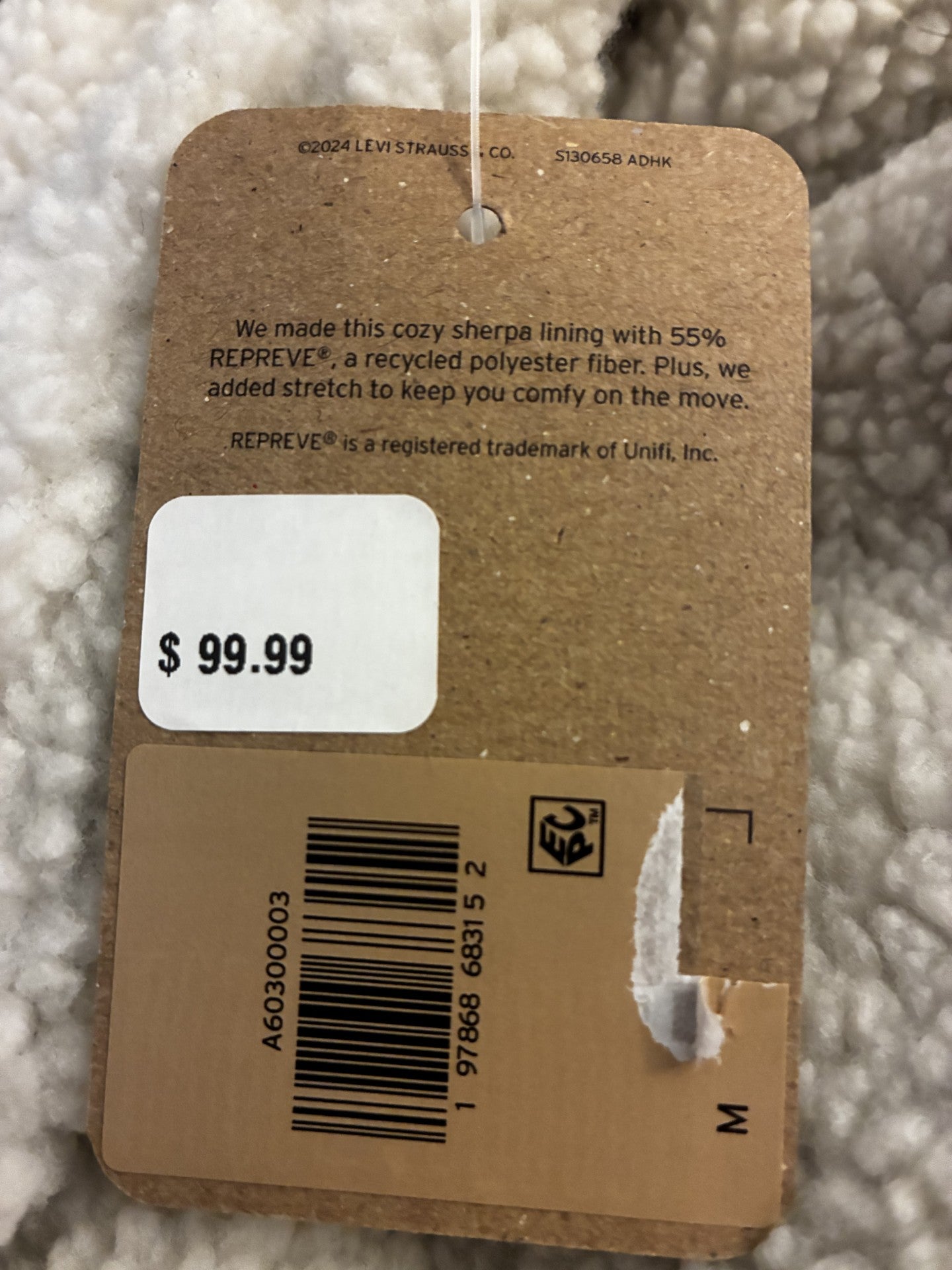 Levi's® Men's Relaxed Fit Faux Shearling Trucker Jacket