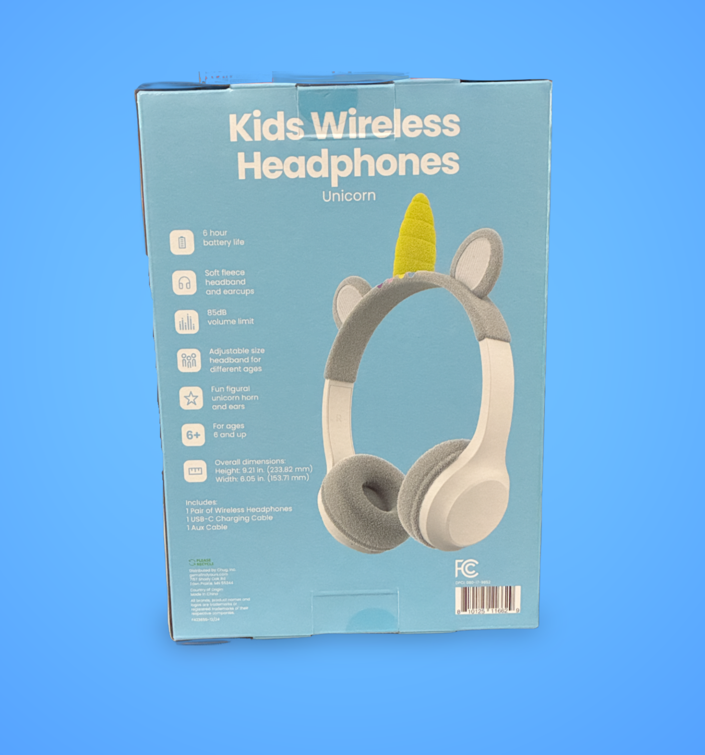 GEMS 'Unicorn' Animal Figural Wireless Headphones