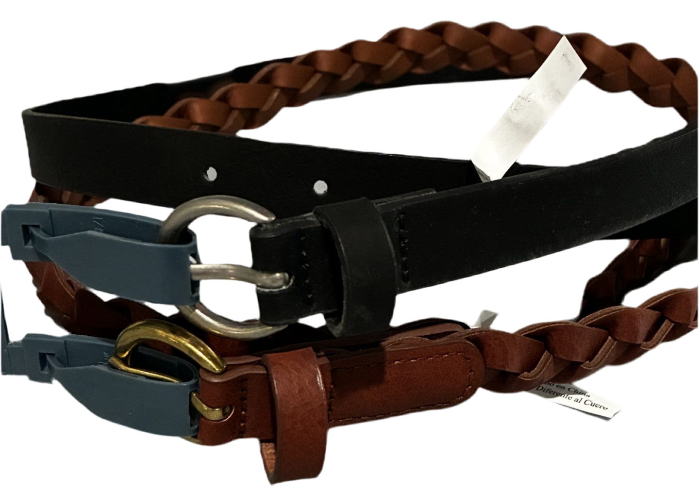 Universal Threads non leather belt 2 pack