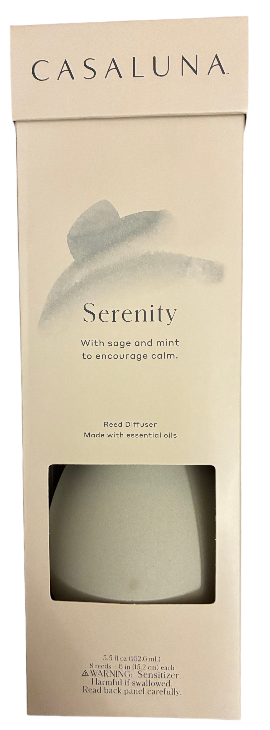 5.5oz Reed Diffuser Serenity - Casaluna