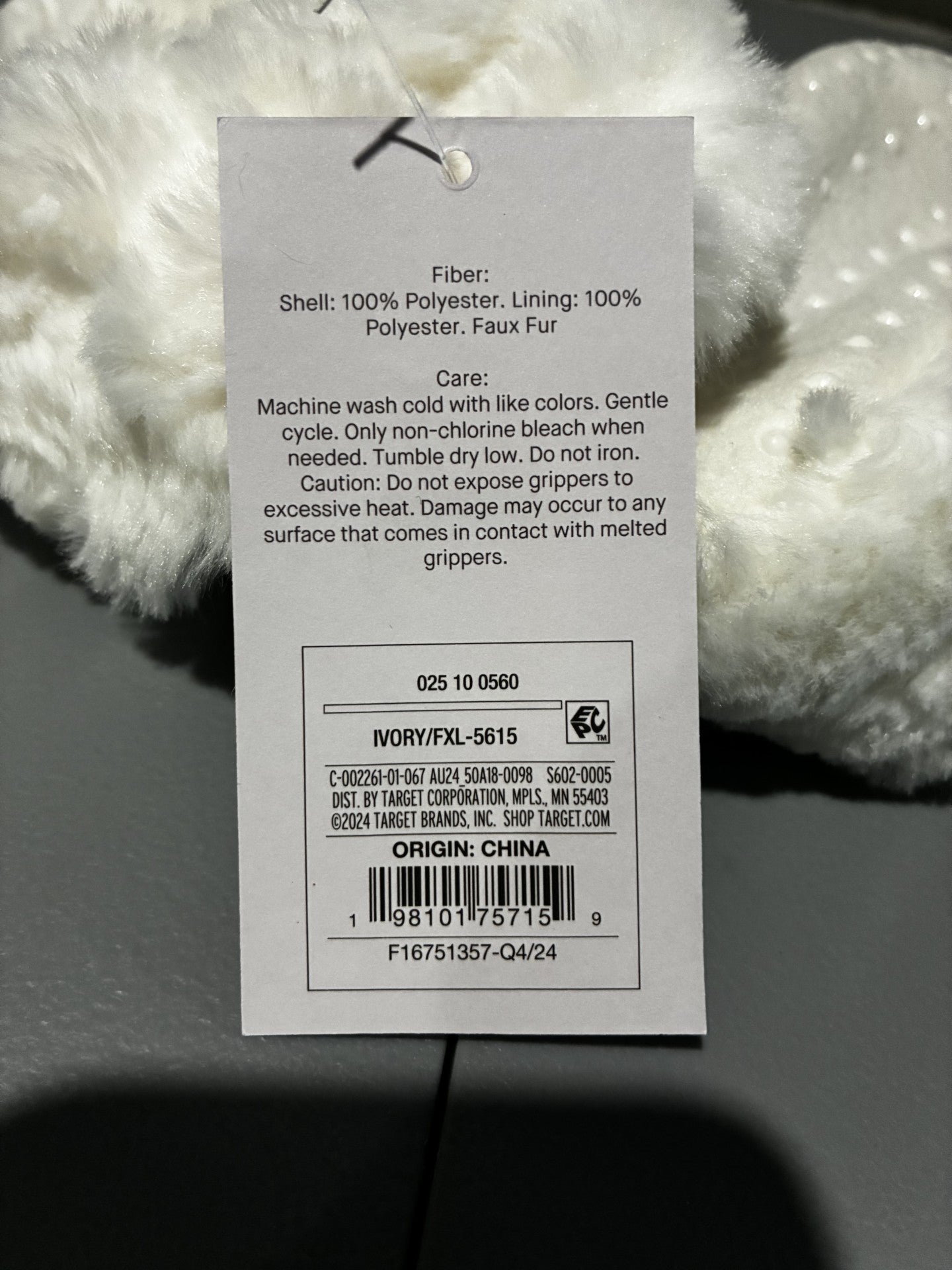 Auden Women's Pull-On Slipper Socks with Grippers