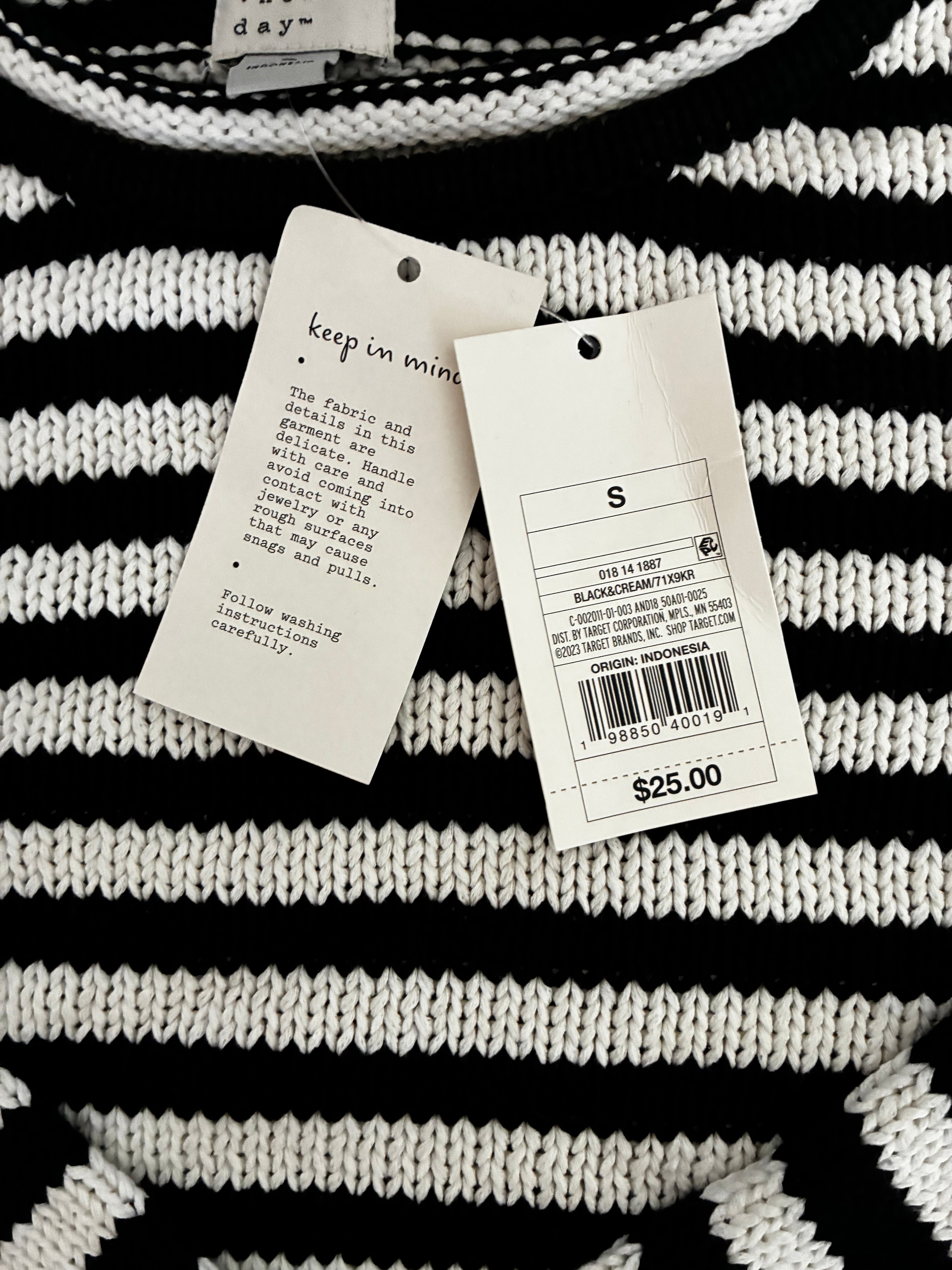 Women's Shrunken Crewneck Pullover Sweater - A New Day