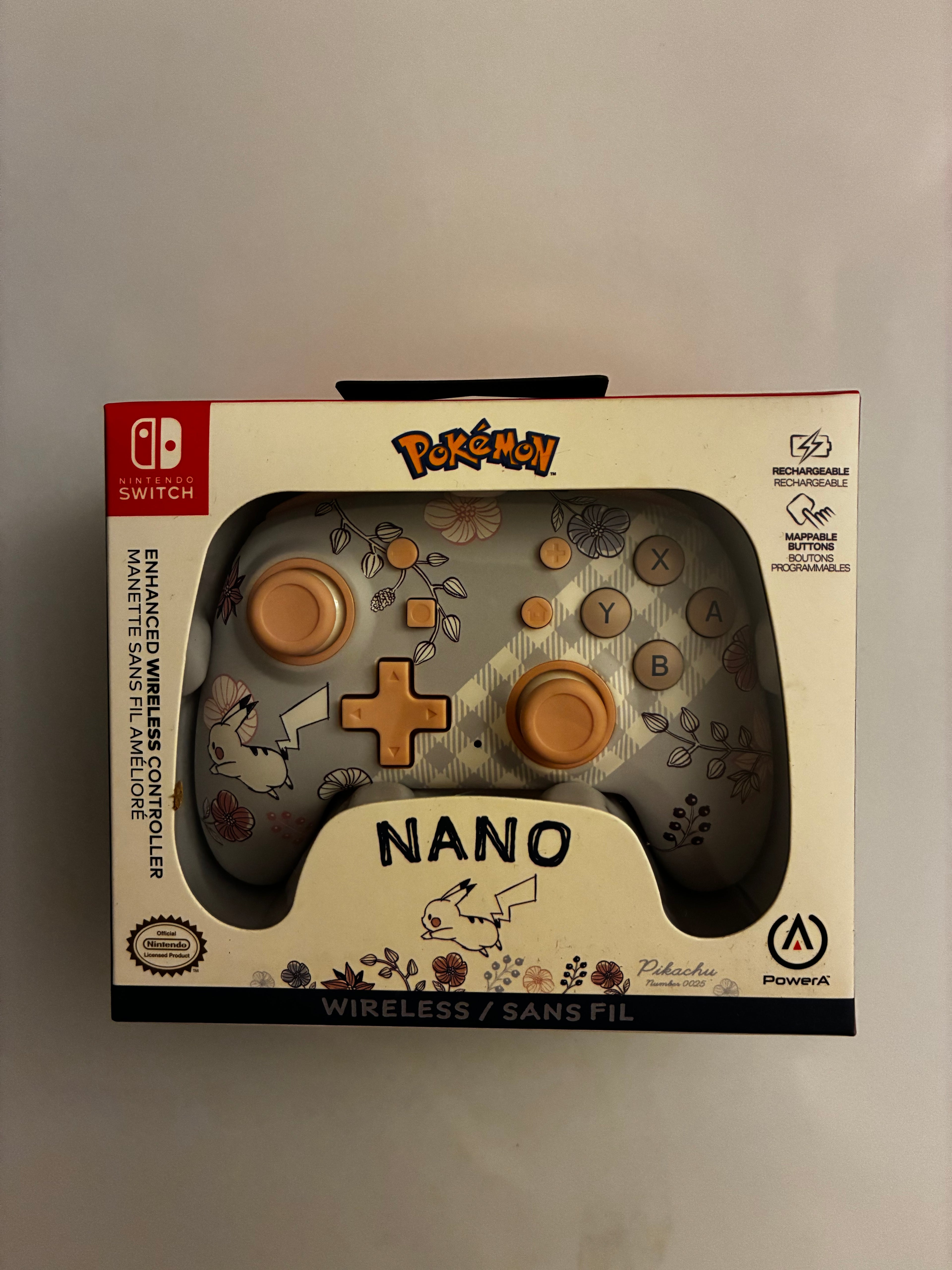 Nano Enhanced Wireless Controller for Nintendo Switch